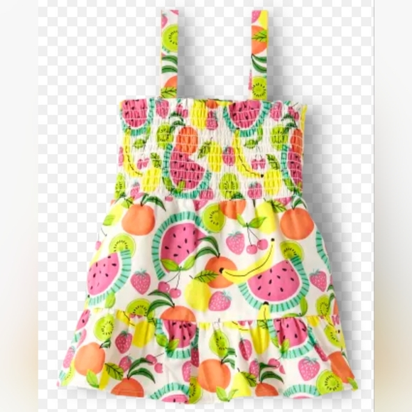 Gymboree Other - 🥳 3/$30 Gymboree Girls Fruit Ruffle Tank Top Size 12